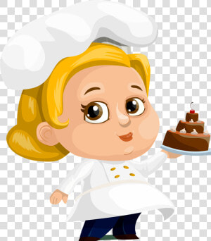 Transparent Burnt Parchment Paper Png   Cartoon Lady Chef Png  Png Download