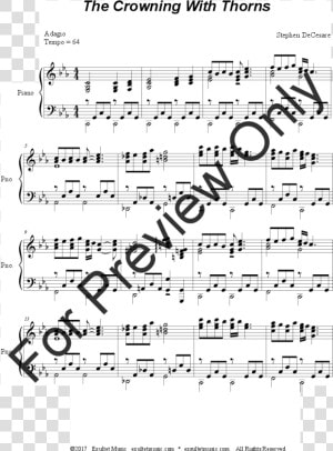 Product Thumbnail   Sheet Music  HD Png Download