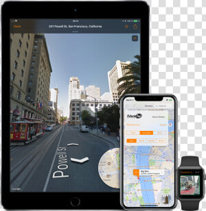 Transparent Streets Png   Maps Street View Apple Watch  Png Download