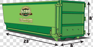 12 Yard Dumpster  HD Png Download