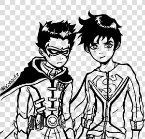 “yeyeye This Is P Good I Wanna Color It But I Gotta   Damian Wayne Drawing  HD Png Download