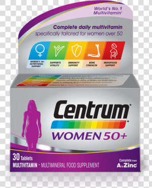 Centrum Women 50   HD Png Download