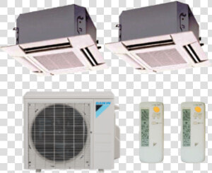 Daikin 2 Zone 18k Btu Heat Pump With Two 9k Btu Ceiling   Aircon Price List Philippines  HD Png Download