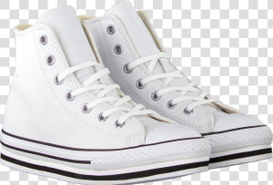 White Converse Sneakers All Star Platform Eva Hi   Boot  HD Png Download