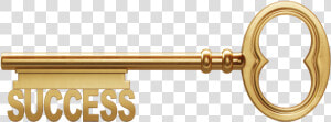 Transparent Golden Key Png   Gold Key To Success Png  Png Download