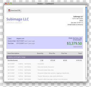 Customer Invoice Template Pdf   14 Day Payment Terms On Invoice  HD Png Download