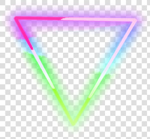  neon  triangle  pink  green  blue  lights  neonlights   Triangle Neon Light Png  Transparent Png