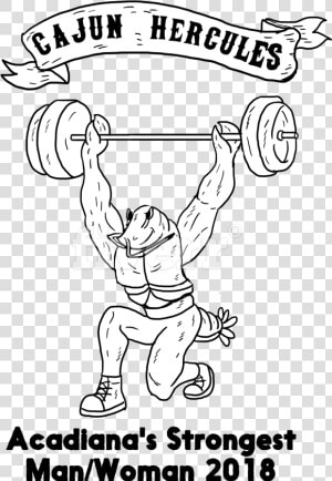 Transparent Weightlifter Png   Powerlifting  Png Download