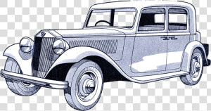 Car  Vintage  Drawing  Old  Antique  Automobile   Carros Antigos Para Desenhar  HD Png Download