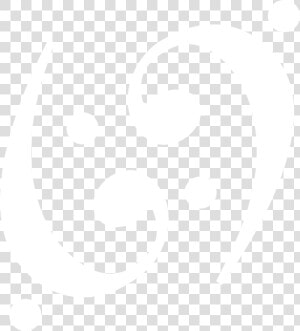 Bass Clef Note Png White  Transparent Png