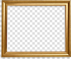 Square Frame Png Wood Gold   Gold Frame High Resolution  Transparent Png