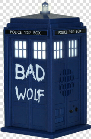 Tardis Bad Wolf   Bad Wolf Tardis Bluetooth Speaker  HD Png Download