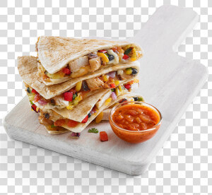 Tropical Smoothie Jerk Chicken Quesadilla  HD Png Download