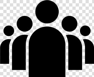 Group Of People In A Formation Comments   Leadership Icon  HD Png Download