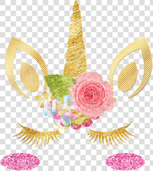 Unicorn Face  Unicorn  Gold Foil  Eyelashes  Glitter   Glitter Unicorn Unicorn Face Png  Transparent Png