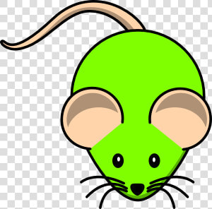 Green Mouse Svg Clip Arts   Mouse Male Clip Art  HD Png Download