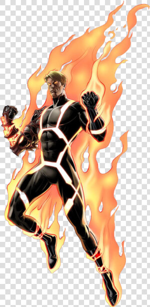 Human Torch Png Transparent Images   Future Foundation Human Torch  Png Download