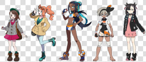 Pokemon Sword And Shield Gym Leaders  HD Png Download