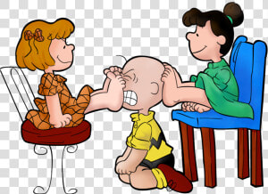 Patty And Violet Vs Charlie Brown By Waffengrunt d8vjsx8   Charlie Brown Patty And Violet  HD Png Download