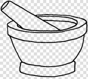 Mortar And Pestle Drawing Clipart   Png Download   Mortar And Pestle Drawing  Transparent Png