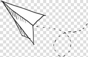  paperairplane  airplane  paper  papel  desenho  aviãozinhodepapel   Paper Airplane Doodle Png  Transparent Png