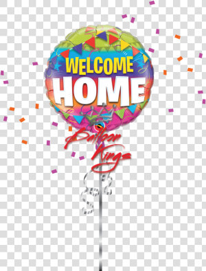 Welcome Home Colorful   Welcome Home Foil Balloon  HD Png Download