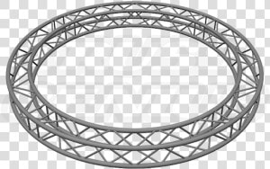 Sq C3 90 Matte Black F34 Square Truss Circle   Eurotruss Truss Circle  HD Png Download