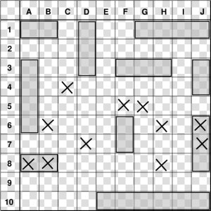 Battleship Game Board  HD Png Download