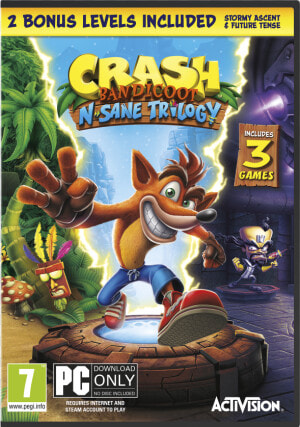 Crash Bandicoot N Sane Trilogy Switch  HD Png Download