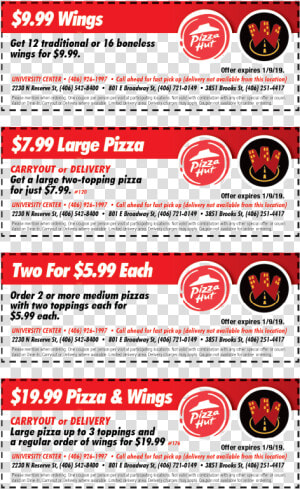 Pizza Hut Coupons   Pizza Hut  HD Png Download