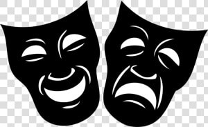 Png Freeuse Stock Theatre   Drama Mask Transparent  Png Download