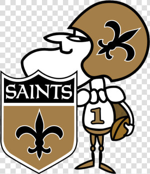 Someone Have The 1970s Saints Man Logo   New Orleans Saints Man  HD Png Download