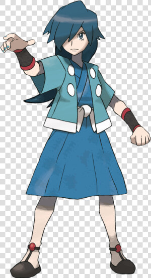 Girl Falkner Pokemon Trainer Red  Pokemon Red  Trainers    Falkner Pokemon  HD Png Download