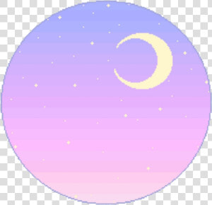  aesthetic  moon  sky  night  moonaesthetic  aes  star   Aesthetic Circle Animated Gif  HD Png Download