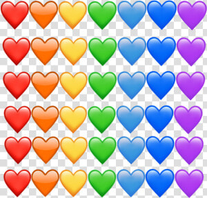  freetoedit  remixit  hearts  emoji  emojis  rainbow   Coeur Bleu Turquoise Emoji  HD Png Download