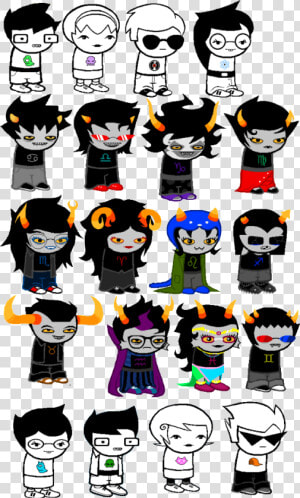 Vision Care Cartoon Head Eyewear Fashion Accessory   Homestuck Characters  HD Png Download