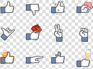 Likes Facebook Stickers   Make Sticker For Facebook  HD Png Download