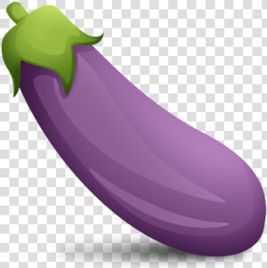 Veiny Eggplant Emoji  HD Png Download