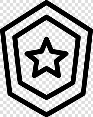 Shield Badge Star Reward Award Honor Achievement Comments  HD Png Download