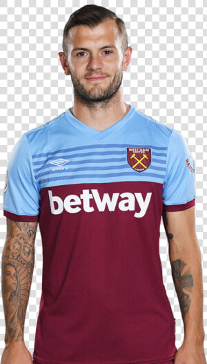 Jack Wilshere   Aaron Cresswell West Ham  HD Png Download