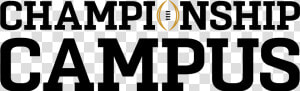 Championship Campus   Poster  HD Png Download