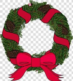 Graphic  Wreath  Christmas  Christmas Wreath   Wreath  HD Png Download