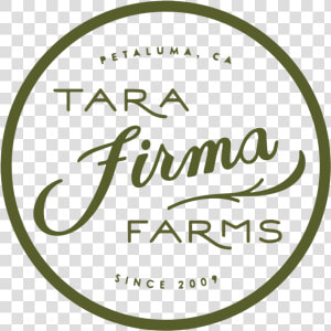 Tara Firma Farm Logo Green  HD Png Download