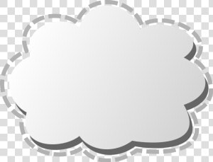 Cloud Svg Clip Arts   White Png Cute Cloud  Transparent Png