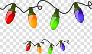 Christmas Lights Png Free Images Download   Cartoon Christmas Tree Lights  Transparent Png