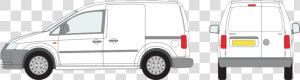 Caddy   2007 Volkswagen Caddy Rear  HD Png Download