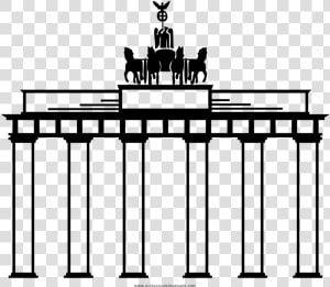 Brandenburger Tor Ausmalbilder  HD Png Download