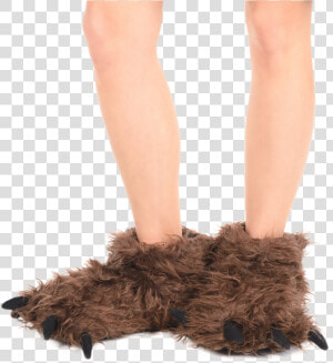 Big Foot   Big Foot Foot Slipper  HD Png Download