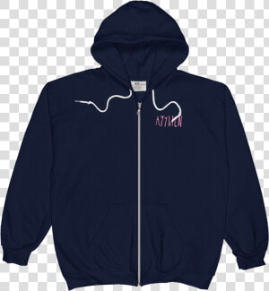 Vaporwave Ayylien Front And Back Zip Hoodie   Mockup Sudadera Cremallera  HD Png Download