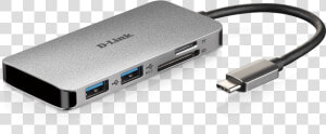 Dub M610 6 In 1 Usb C™ Hub With Hdmi card Reader And  HD Png Download